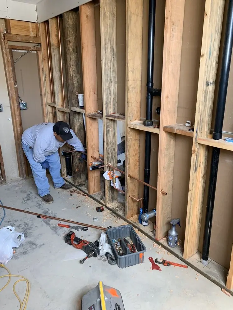 Commercial rough-in plumbing for Water Heater Replacement in North Massapequa